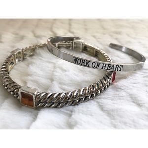 “Work of Heart” Bracelet Set